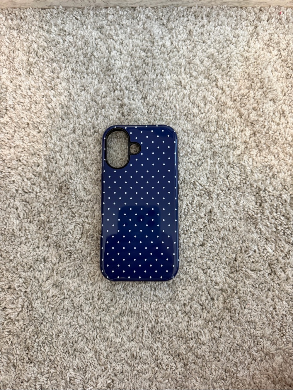 Blue Polka Dot Phone Case